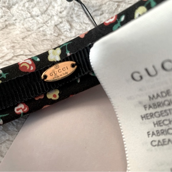 NWT Authentic Gucci Spring Prints Cushion Hair Band - Picture 4 of 6
